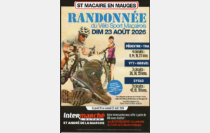Randonnée Saint Macaire
